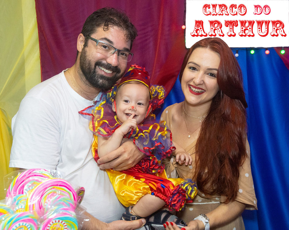 Festa Infantil - Circo do Arthur - Lago Norte - Brasília-DF