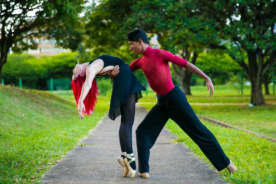 Ensaio casal de bailarinos Aline & Patrick - Parque da Cidade - Brasíia/DF
