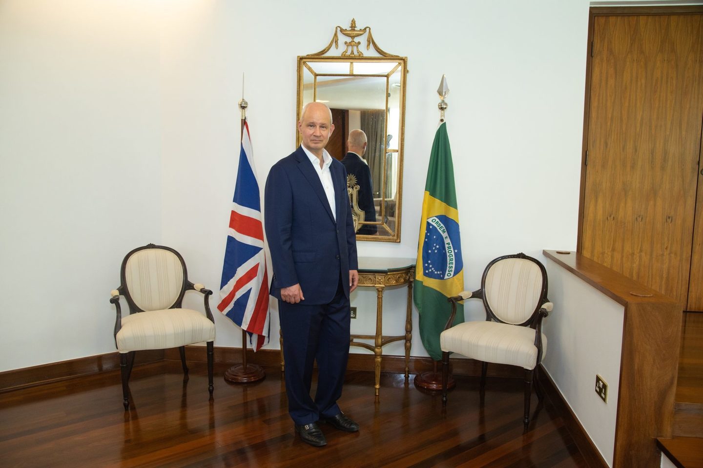 Embaixador do Reino Unido no Brasil Peter Wilson