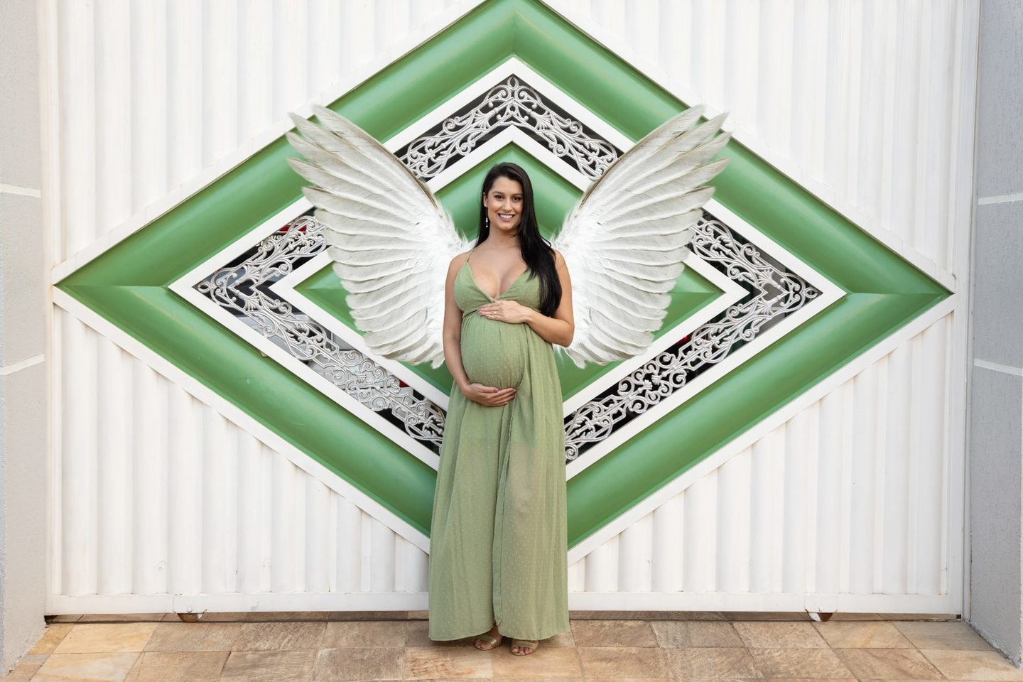 Ensaio gestante da Thácia