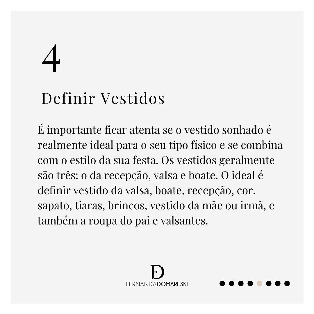 Foto 6 DICAS PARA SUA FESTA DE 15 ANOS SER UM SUCESSO - Imagem 3